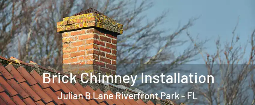 Brick Chimney Installation Julian B Lane Riverfront Park - FL