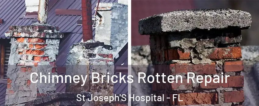 Chimney Bricks Rotten Repair St Joseph'S Hospital - FL