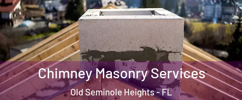 Chimney Masonry Services Old Seminole Heights - FL