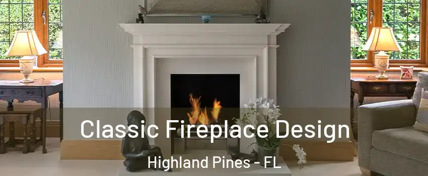 Classic Fireplace Design Highland Pines - FL