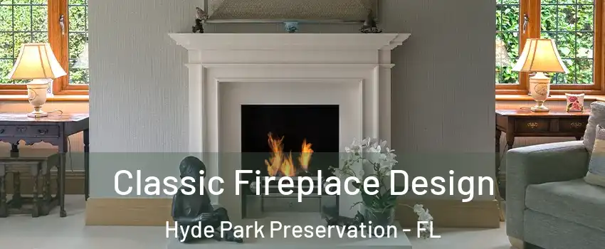 Classic Fireplace Design Hyde Park Preservation - FL