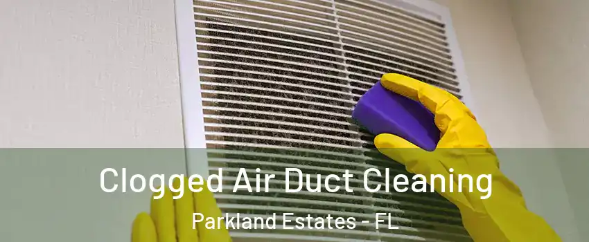 Clogged Air Duct Cleaning Parkland Estates - FL