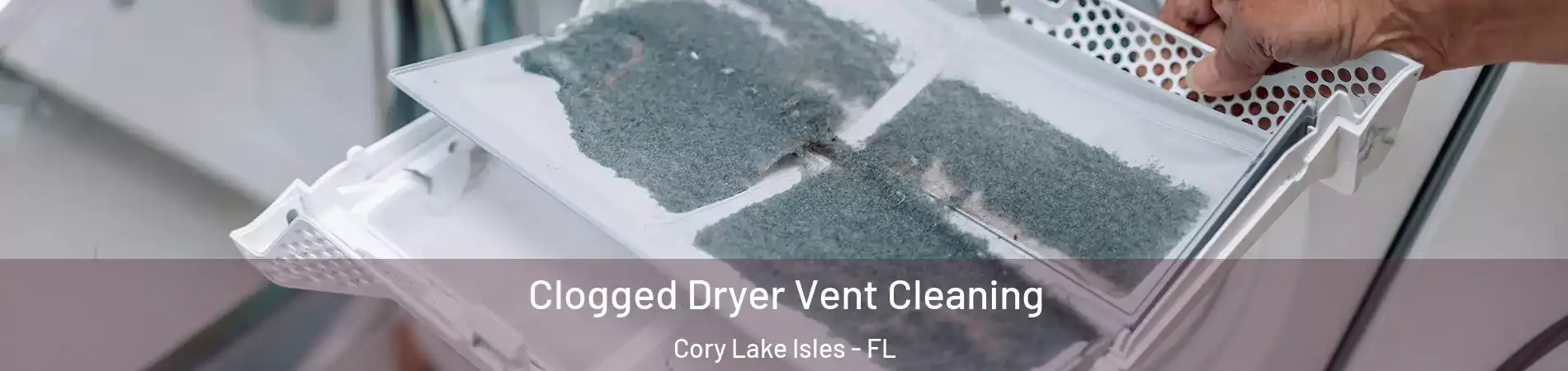 Clogged Dryer Vent Cleaning Cory Lake Isles - FL