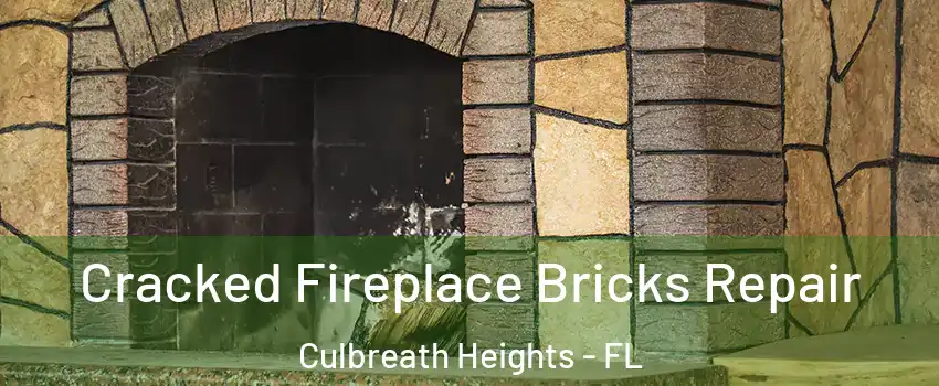 Cracked Fireplace Bricks Repair Culbreath Heights - FL