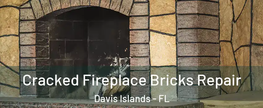 Cracked Fireplace Bricks Repair Davis Islands - FL