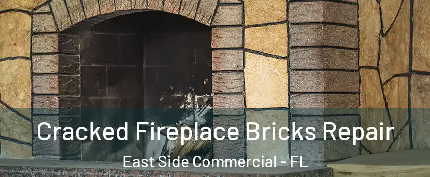 Cracked Fireplace Bricks Repair East Side Commercial - FL