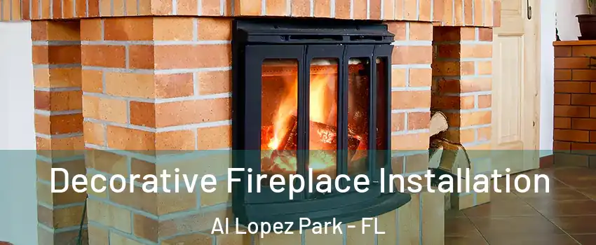 Decorative Fireplace Installation Al Lopez Park - FL