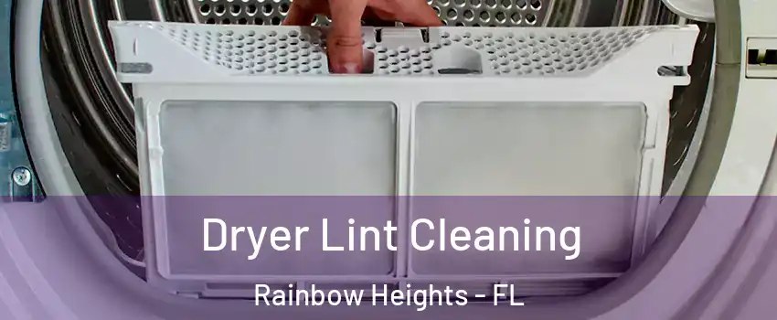 Dryer Lint Cleaning Rainbow Heights - FL