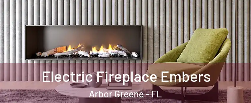 Electric Fireplace Embers Arbor Greene - FL