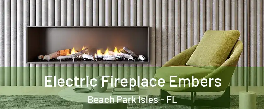 Electric Fireplace Embers Beach Park Isles - FL