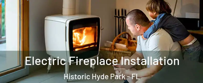 Electric Fireplace Installation Historic Hyde Park - FL