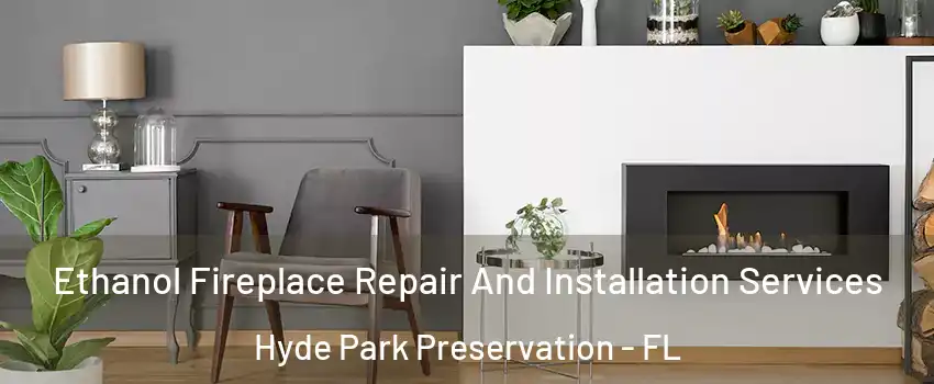 Ethanol Fireplace Repair And Installation Services Hyde Park Preservation - FL