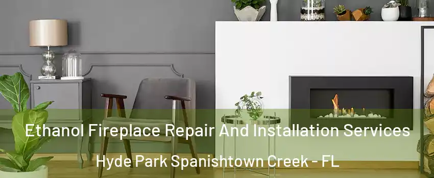 Ethanol Fireplace Repair And Installation Services Hyde Park Spanishtown Creek - FL