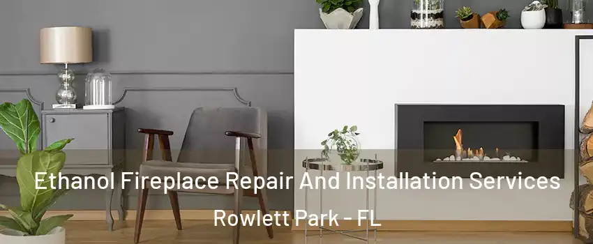 Ethanol Fireplace Repair And Installation Services Rowlett Park - FL