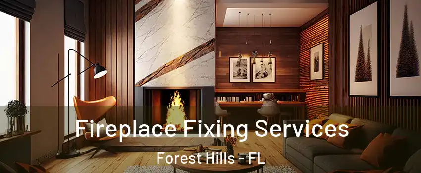 Fireplace Fixing Services Forest Hills - FL