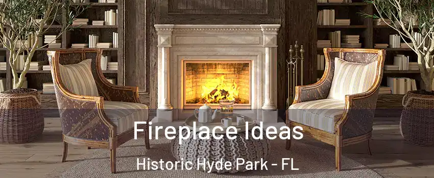 Fireplace Ideas Historic Hyde Park - FL