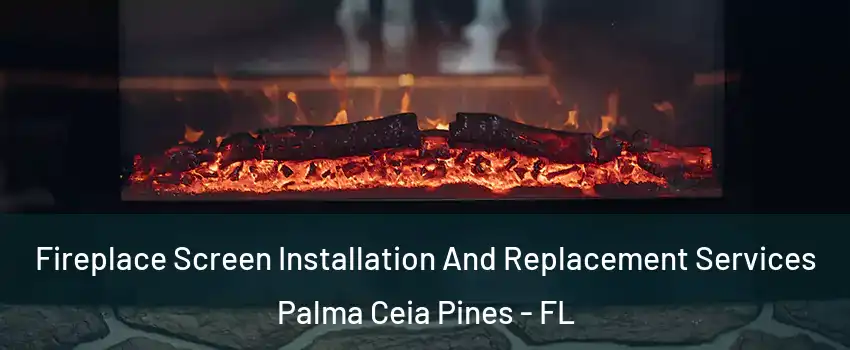 Fireplace Screen Installation And Replacement Services Palma Ceia Pines - FL