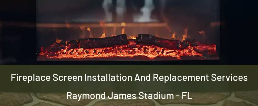 Fireplace Screen Installation And Replacement Services Raymond James Stadium - FL