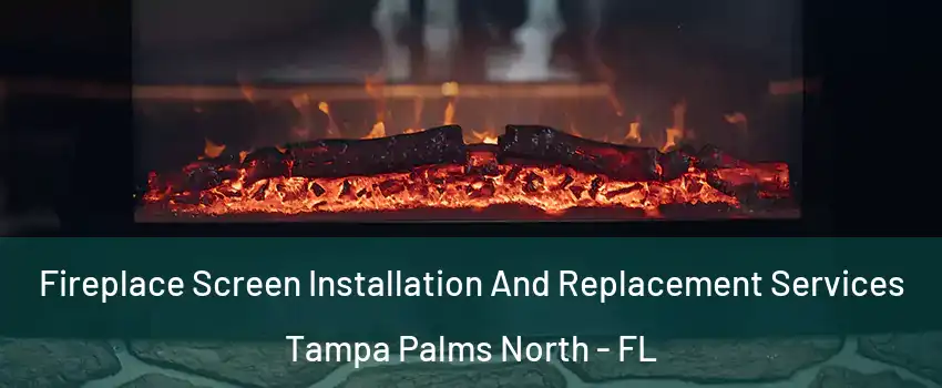 Fireplace Screen Installation And Replacement Services Tampa Palms North - FL