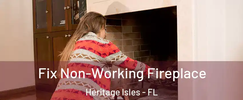 Fix Non-Working Fireplace Heritage Isles - FL