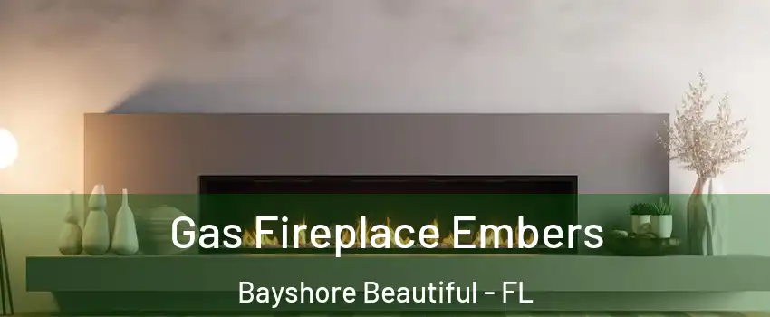 Gas Fireplace Embers Bayshore Beautiful - FL