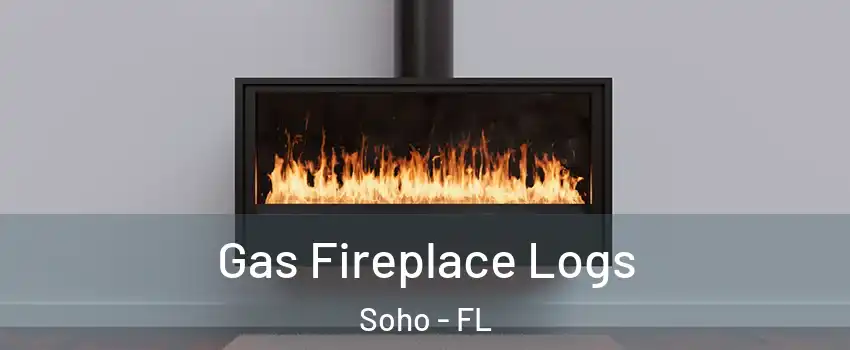 Gas Fireplace Logs Soho - FL