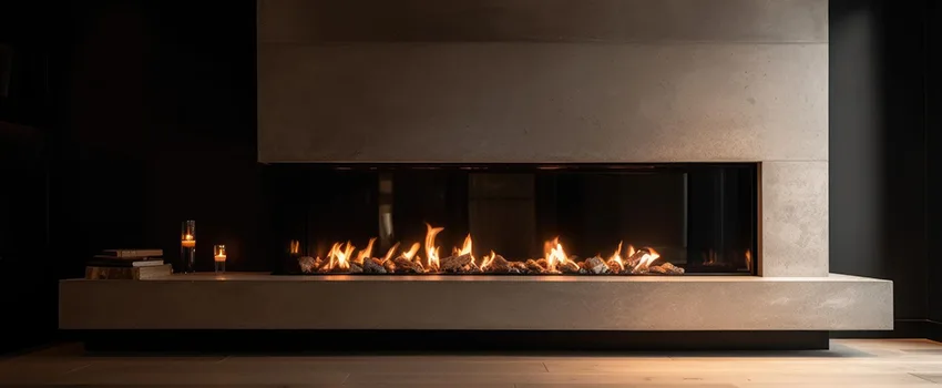 Gas Fireplace Ember Bed Design Services in West Riverfront, Florida