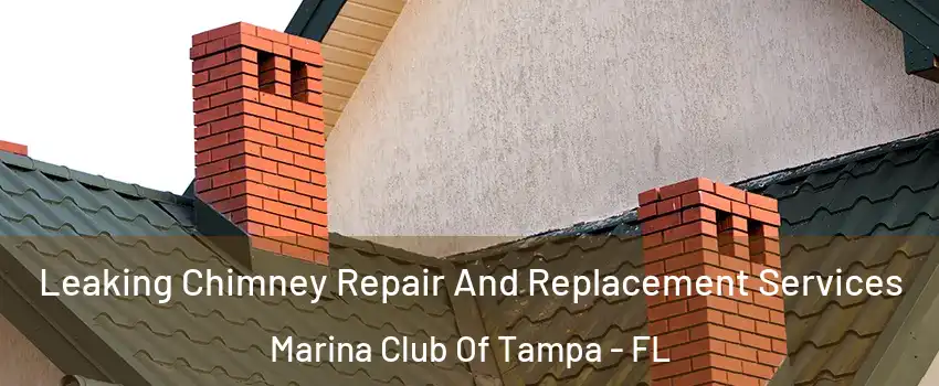 Leaking Chimney Repair And Replacement Services Marina Club Of Tampa - FL