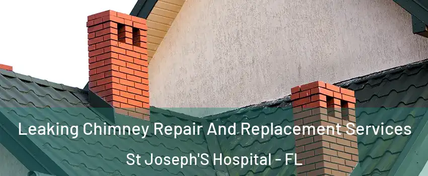 Leaking Chimney Repair And Replacement Services St Joseph'S Hospital - FL