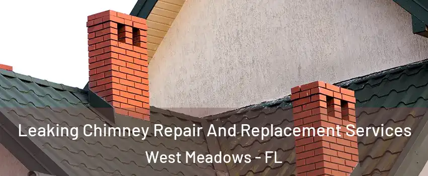 Leaking Chimney Repair And Replacement Services West Meadows - FL