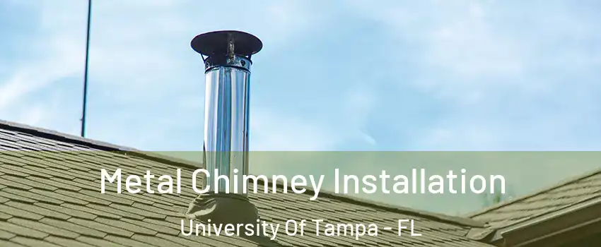 Metal Chimney Installation University Of Tampa - FL