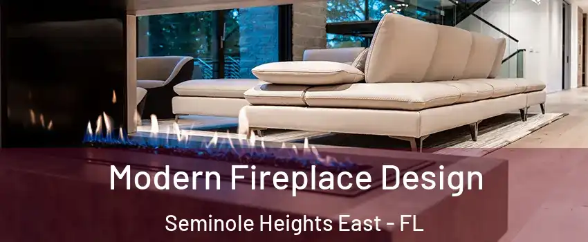 Modern Fireplace Design Seminole Heights East - FL