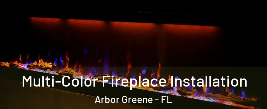 Multi-Color Fireplace Installation Arbor Greene - FL