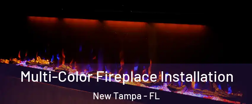 Multi-Color Fireplace Installation New Tampa - FL