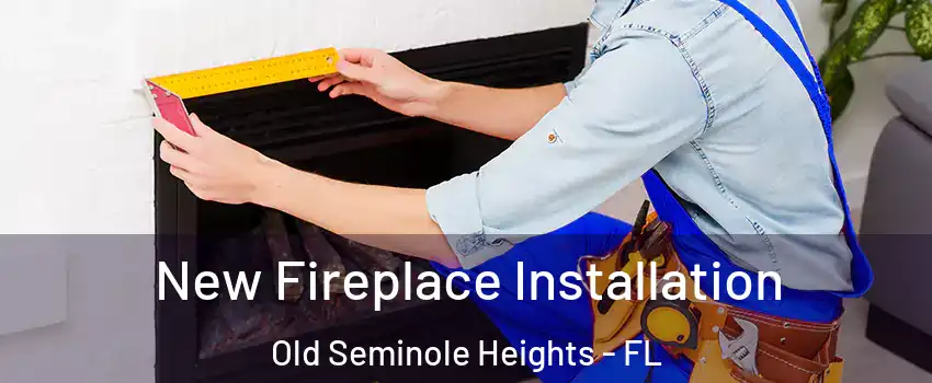 New Fireplace Installation Old Seminole Heights - FL