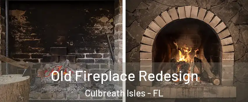 Old Fireplace Redesign Culbreath Isles - FL