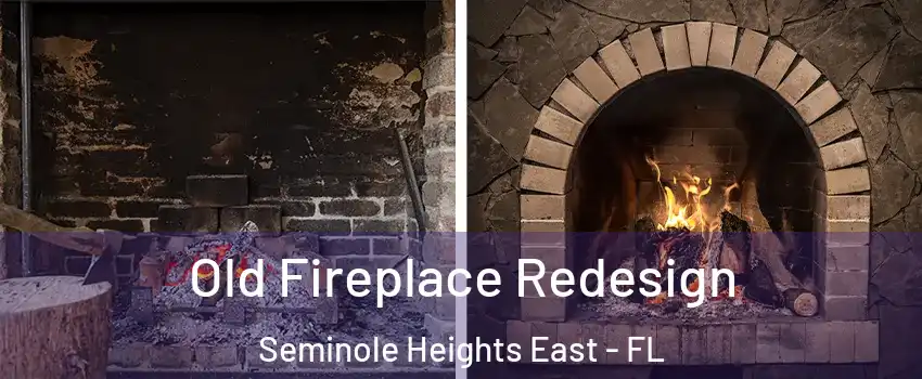 Old Fireplace Redesign Seminole Heights East - FL