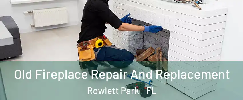 Old Fireplace Repair And Replacement Rowlett Park - FL