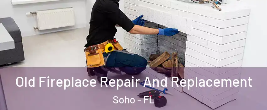 Old Fireplace Repair And Replacement Soho - FL