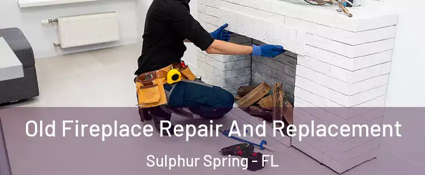 Old Fireplace Repair And Replacement Sulphur Spring - FL