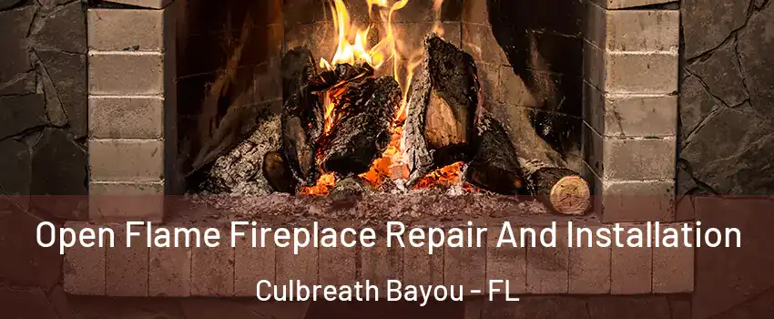 Open Flame Fireplace Repair And Installation Culbreath Bayou - FL