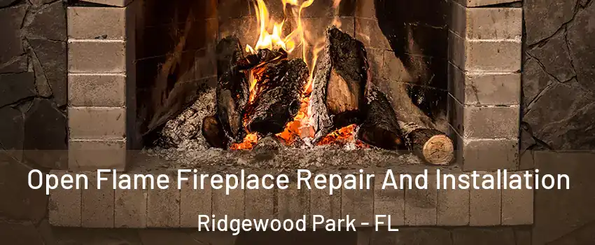 Open Flame Fireplace Repair And Installation Ridgewood Park - FL