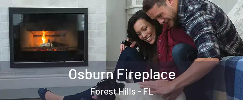 Osburn Fireplace Forest Hills - FL