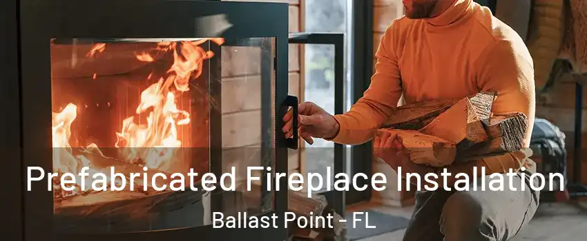 Prefabricated Fireplace Installation Ballast Point - FL