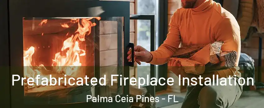 Prefabricated Fireplace Installation Palma Ceia Pines - FL