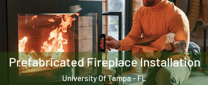 Prefabricated Fireplace Installation University Of Tampa - FL