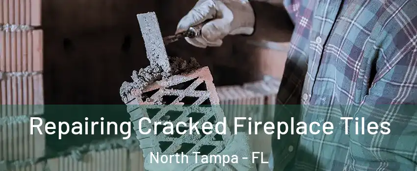 Repairing Cracked Fireplace Tiles North Tampa - FL