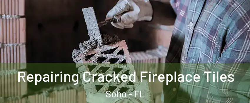 Repairing Cracked Fireplace Tiles Soho - FL