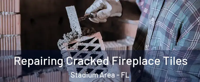 Repairing Cracked Fireplace Tiles Stadium Area - FL