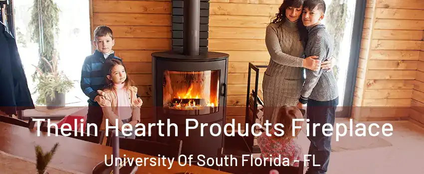 Thelin Hearth Products Fireplace University Of South Florida - FL